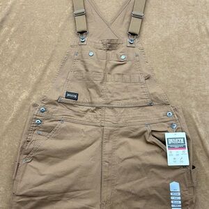 Duluth Trading Co Brown Work Bib Overalls